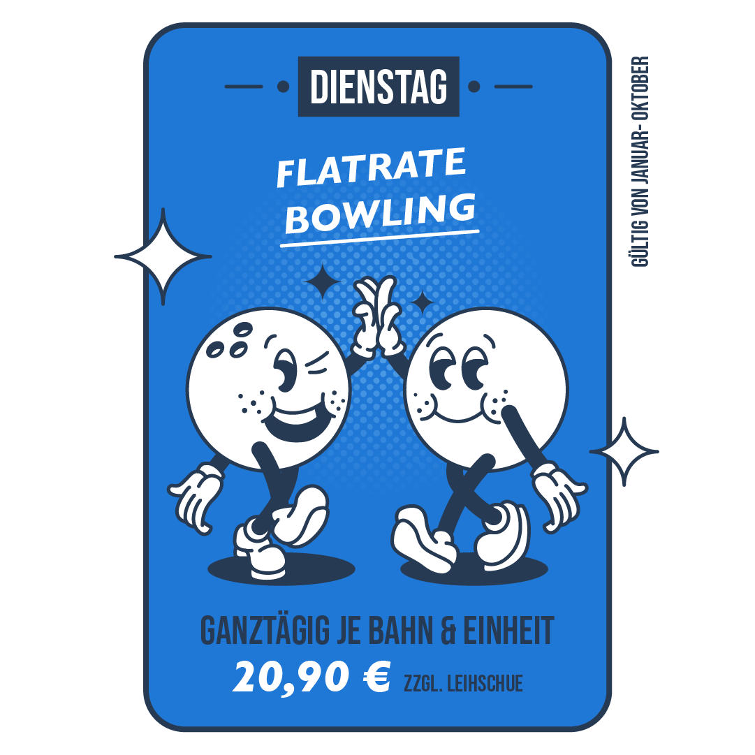 Tagesaktion_TomsBowling_Flatrate_Bowling